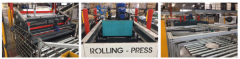 YY-2214 MATTRESS ROLLING PRESS 5 STATIONS (ROLLING STATION 270-500mm VARIABLE DIAMETER)