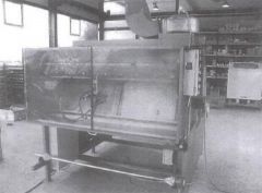 C-4014 MACHTEX SPRAYCOATING AND LAMINATING MACHINE, WORKING WIDTH 1600mm, YEAR 1994