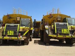 C-4034 CATERPILLAR 777F AND 777G WATER AND ROCK TRUCK, YEAR 2010 TO 2012
