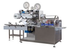 C-4355 FULL-AUTO WET TISSUE FOLDING MACHINE Y-12 AND FULL-AUTO WET TISSUE PACKING MACHINE Y-360, CAPACITY 40 TO 120 PCS/PACKAGE