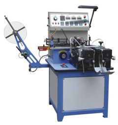 J-4056 LABEL CUTTING AND FOLDING MACHINE, HIGHLY CONFIGURABLE FOR MULTIPLE LABEL TYPES