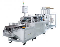 J-4678 AUTOMATIC HIGH SPEED COTTON PAD MACHINE (HOT MELT TYPE) -700 TO 1000 PIECES PER MINUTE