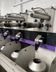 J-5403 BARMAG DD2000 TWISTING MACHINES, 24 HEADS, YEAR 2001 AND 2003