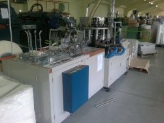 R-7106 ZHE JIANG PAPER CUP MACHINE AND AUTOMATIC CUT PAPER MACHINE POLIGRAPH OM , YEAR 1986  TO 2008
