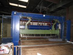 T-6391 GUILLOTINE CUTTING MACHINE FOR NON-WOVEN, WIDTH 2400mm, YEAR 1997 TO 1998