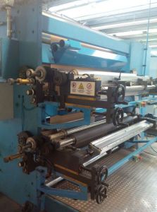 T-6970 CMR FLEXOGRAPHIC PRINTING PRESS INCLUDING COATING UNIT, WIDTH 1500mm, YEAR 2009