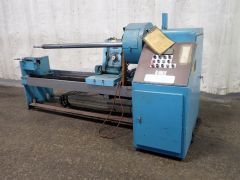 T-9068 JUDELSHON MODEL 314-16 AUTOMATIC BALONEY SLITTER, 60”, WITH WINDER FOR 68” WIDE ROLLS