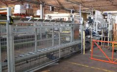 T-9672 MATTHIJS MS-00029595 AUTOMATIC CARPET PACKING MACHINE, WORKING WIDTH 3100mm, YEAR 2006