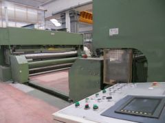 TT-1012 PAGANINI NEEDLE PUNCHING MACHINE FOR PRODUCTION OF ENDLESS FELTS, WORKING WIDTH 4080mm, YEAR 1998 AND 1999