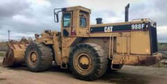 TT-2229 CATERPILLAR 988F WHEEL LOADER WITH 49,904 HOURS, YEAR 1996