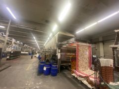 TT-2254 FERRARO CONTINUOUS WASHING LINE IN OPEN WIDTH FOR AFTER PRINTING FABRICS, WORKING WIDTH 1800mm, YEAR 2018, 8 TANKS