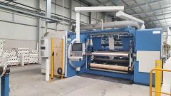 TT-2455 GMBH WINDING MACHINE, WIDTH 2200mm, 8 KNIVES LENGTHWISE AND CROSSCUT