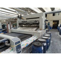 TT-2829 REGGIANI ROTARY PRINTING MACHINE, MODEL UNICA, YEAR 2010, 8 COLORS, OVEN GAS HEATED, DOUBLE MOTORIZED SPREADER
