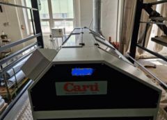 TT-3460 CARU SUEDING MACHINE AND LASER ENGRAVING MACHINE, TABLE WIDTH 2400mm TO 3200mm, YEAR 2017