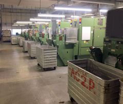 TT-4408 ZINSER TYPE 420 WORSTED RING FRAMES WITH 344 SPINDLES, YEAR 1989 AND 1990