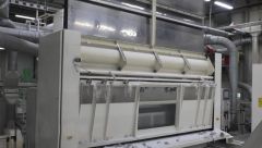 TT-4998 HERGETH DOUBLE DOFFER CARDS, WORKING WIDTH 3500mm, YEAR 1993