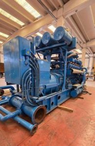 TT-5316 JENBACHER JW 612 GENERATOR SET, 50 Hz, YEAR 1991