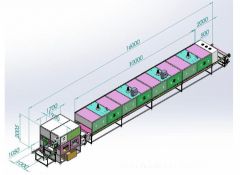 TT-5470 FULL AUTOMATIC COATER LINE FOR GLASS SUBSTRATE, 305mm