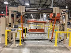 TT-7360 AUTOMATIC HANDLING IN-GROUND ROLL WRAPPER SYSTEM, YEAR 2001