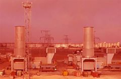 TT-7587 SIEMENS TG50D5/W701DS GAS TURBINE GENERATOR, 127.8 MW, YEAR 1995