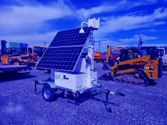 TT-7859 LVT D3 CAMERA SYSTEM SOLAR SECURITY TRAILER, YEAR 2022 