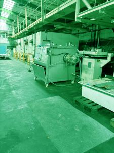 TT-7964 MODERN AUTOMATIC CARPET TILE PLANT, YEAR 1990 TO 2019