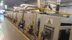 TT-8131 BRUECKNER STENTER MACHINE, WORKING WIDTH 3400mm, YEAR 1998