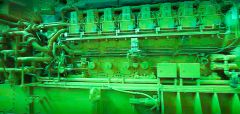 TT-8242 CATERPILLAR 3616 V-16 GENERATOR SETS – NEW, 4600 KW, YEAR 2009, 60 Hz