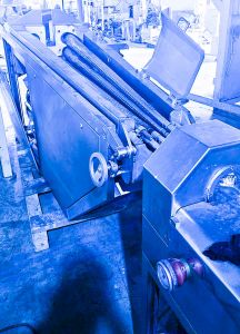 TT-8290 STAINLESS STEEL EXECUTIVE CHAIN CANDY FORMING LINE, YEAR 2011