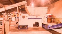 TT-8344 VECOPLAN VAZ 1600 COMPLETE SHRED LINE WITH HERBOLD GRANULATOR AND CONVEYORS, YEAR 2008 TO 2018