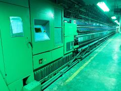 TT-8458 ZINSER TYPE 450 WORSTED RING SPINNING FRAMES, YEAR 2001