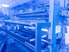 TT-8642 MONFORTS ECO-APPLICATOR/SOFTCOATING EVO SOFT NEO & HSP, WORKING WIDTH 2400mm, YEAR 2008