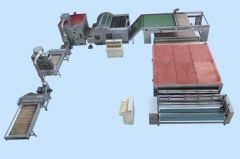 V-1164 M-3 THERMO BONDED WADDING PRODUCTION LINE (ELECTRICAL HEATING)