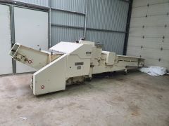 YY-2063 LAROCHE GUILLOTINE-CUTTER INCLUDING METAL DETECTOR, WORKING WIDTH 500mm, YEAR 2003
