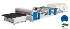 YY-2075 AUTOMATIC COMPUTERIZED SINGLE NEEDLE QUILTING MACHINE WITH HEMMING FUNCTIONS-QUILTING WIDTH: 2400mm-PRODUCTION SPEED: 70 TO 200 METERS PER HOUR