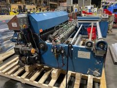 YY-2563 USED 84" ROSENTHAL SHEETER HEAVY DUTY WITH SHEAR SLITTING